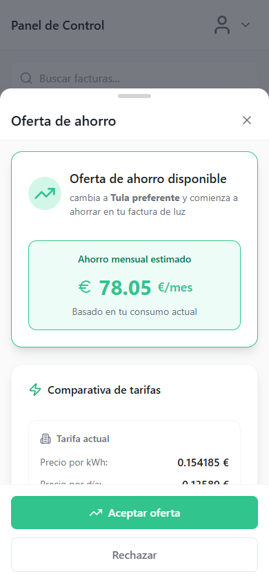 Oferta ahorro